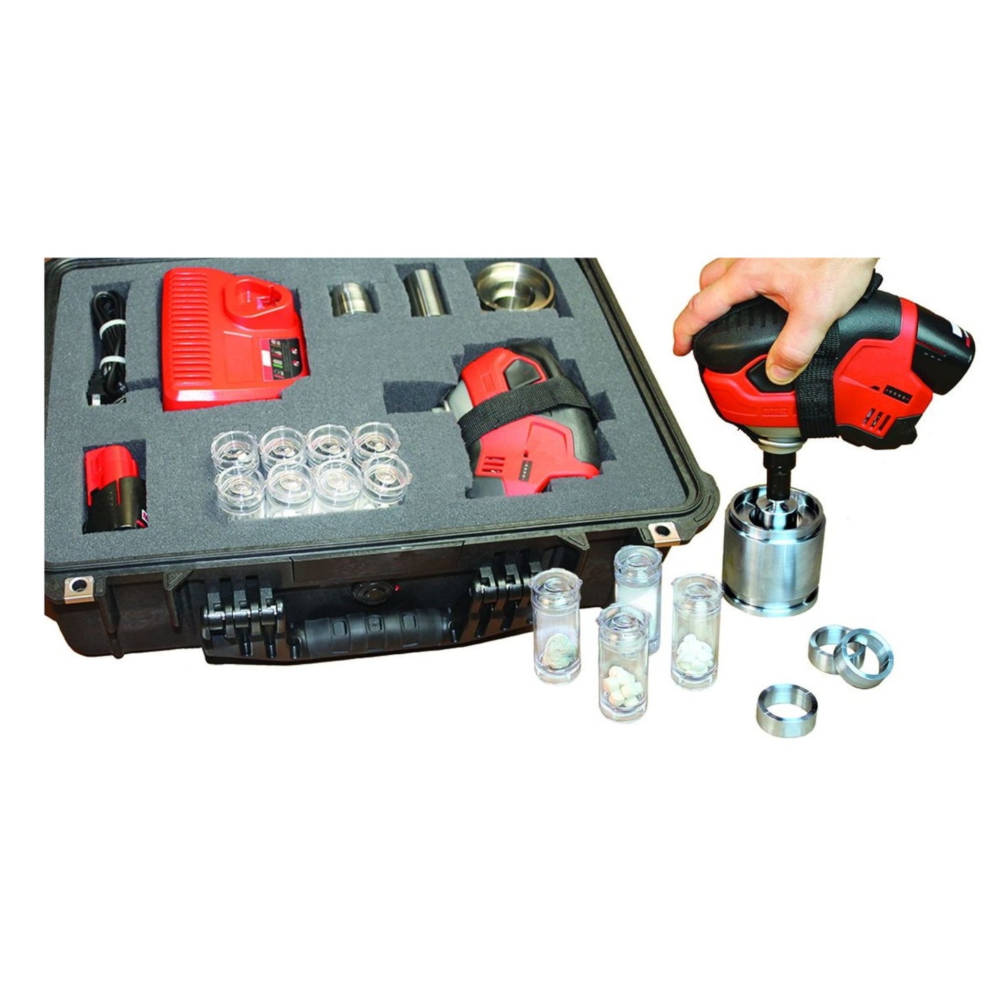 Sample Pulverizer and Press Kit